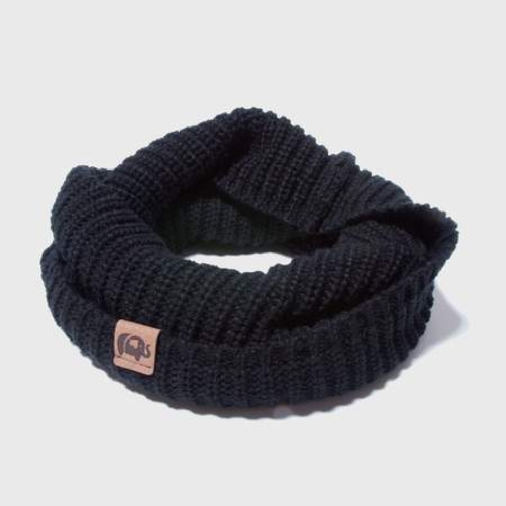 Elephant Pants Galena Black Infinity Scarf NWT